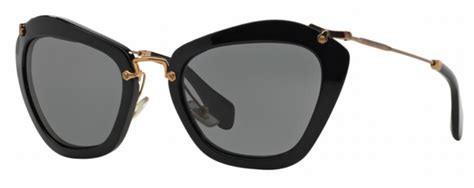 miu miu noir mu 10ns|MU 10NS NOIR Sunglasses Frames by Miu Miu .